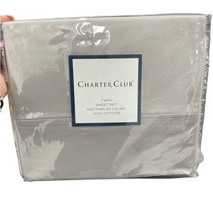 Charter Club Twin Sheet Set